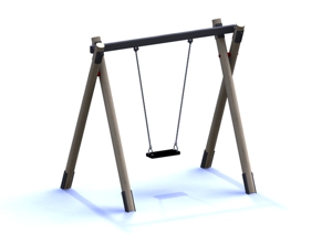 13-A+PR-2-KB Single seater swing, chain